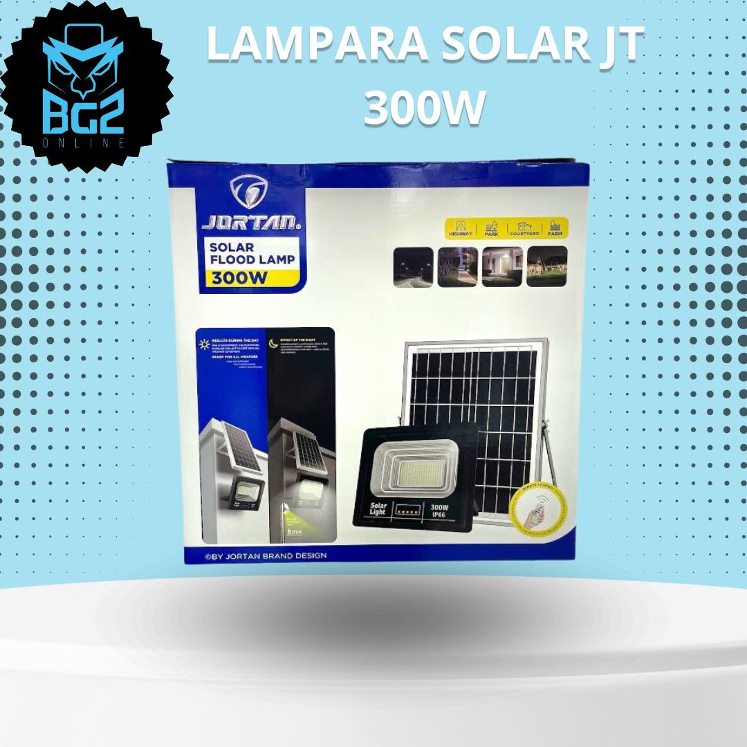 LAMPARA SOLAR JT 300W